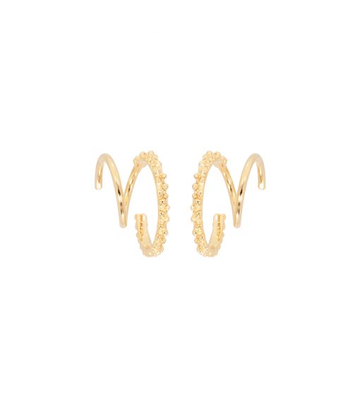 Earrings bubbly twister - MIAB Jewels