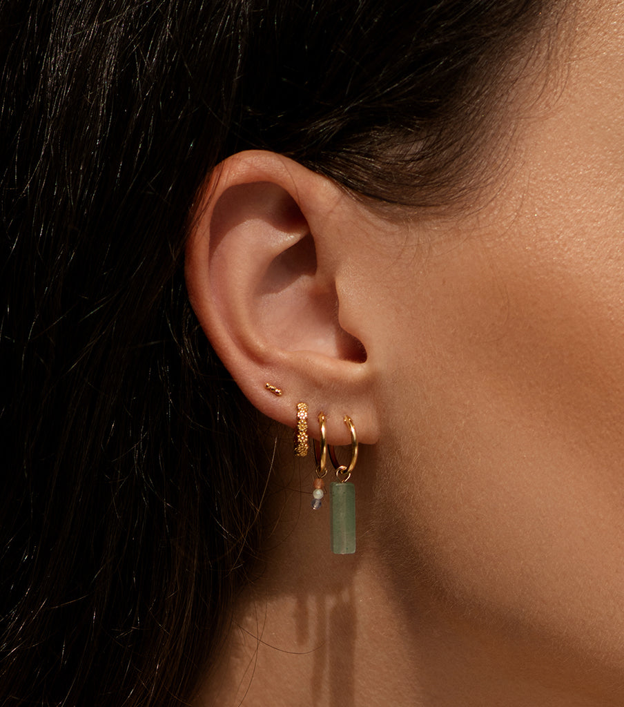 Earrings straight three - MIAB Jewels