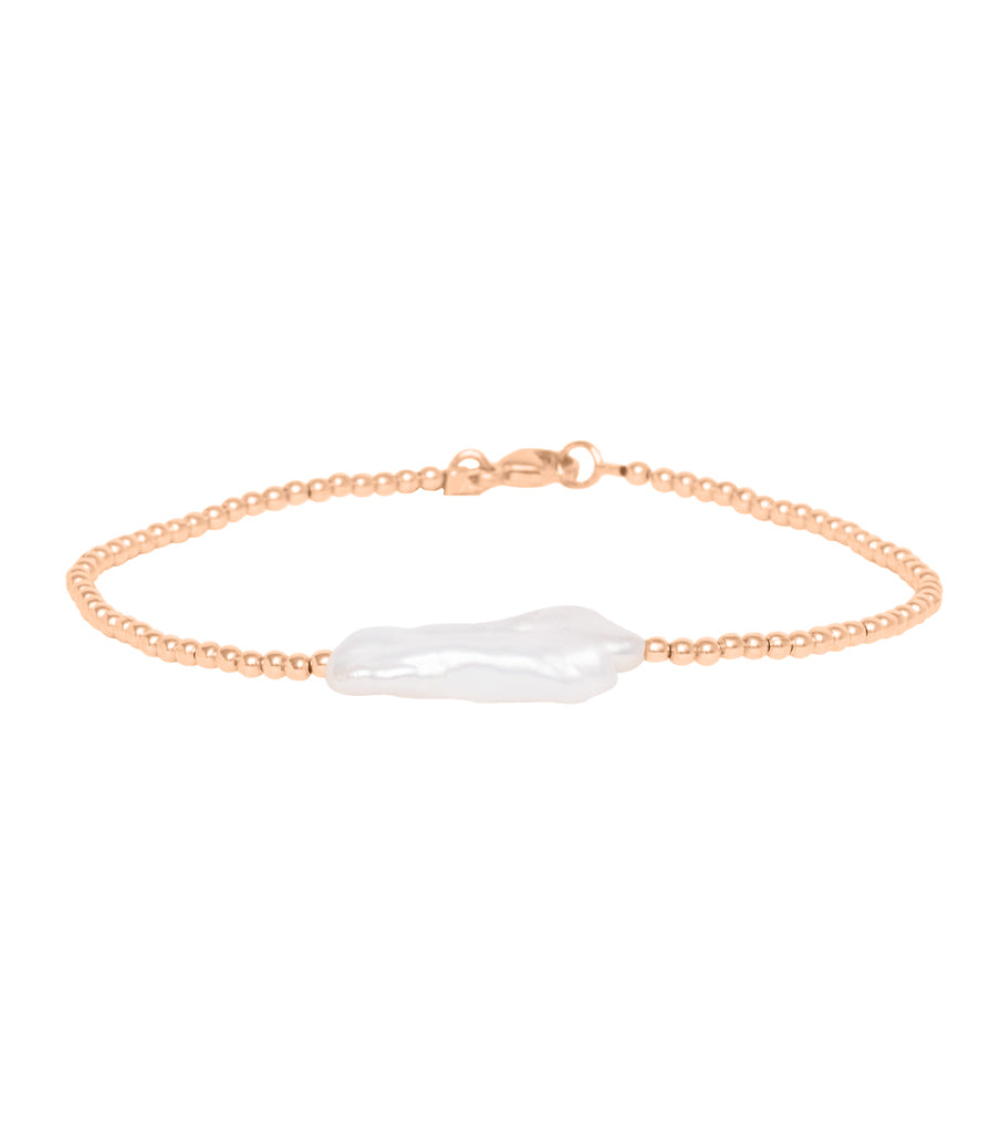 Bracelet - organic pearl
