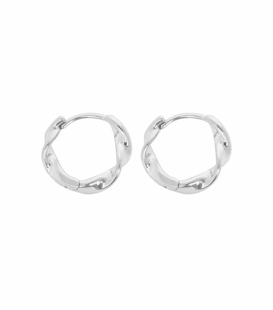 Earrings - tiny arch